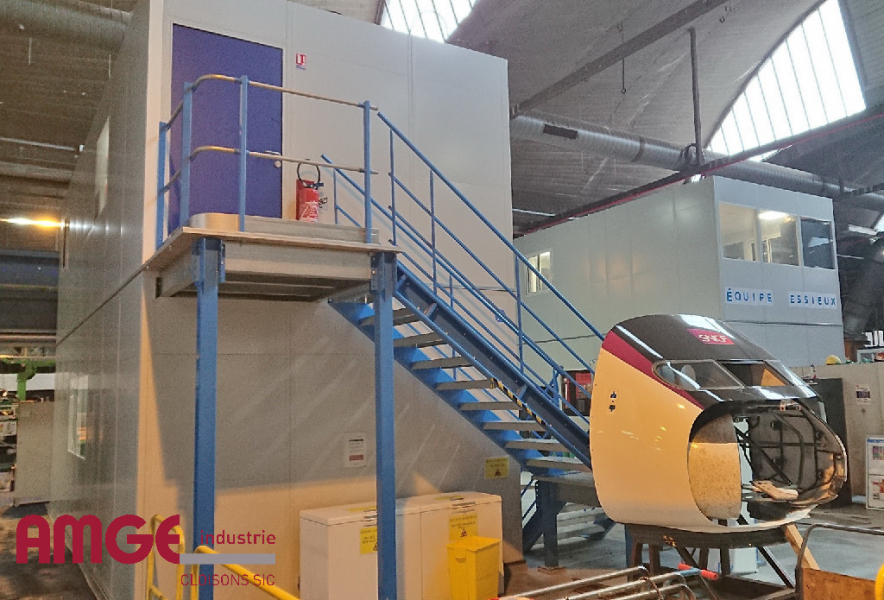 Nous formons nos équipes pour vous accompagner cabine atelier maintenance ferrovaire