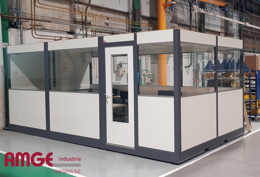 MOBILA : des cabines palettisables équipées et personnalisées Cabine modulaire préfabriquée et isolée