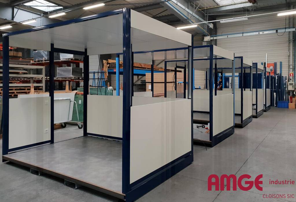 Modules préfabriqués en atelier