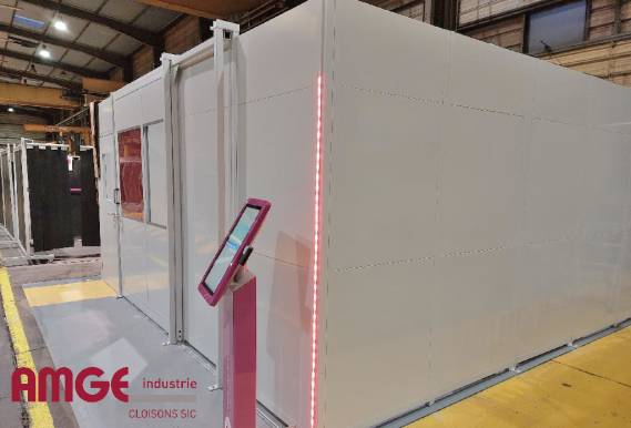 Cabine d'atelier pour soudage