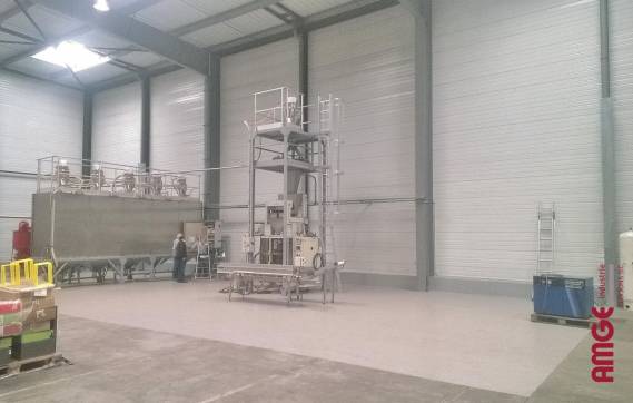 Chantier COFFEA par AMGE industrie :